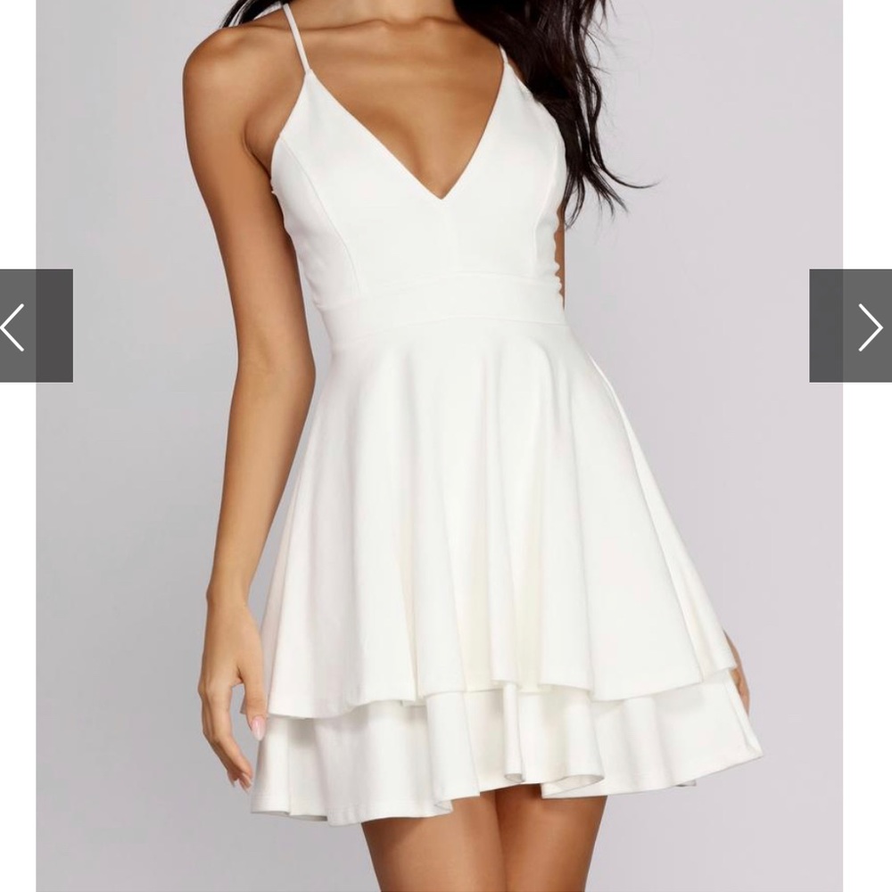 Windsor white lace dress